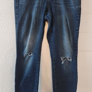 William Rast Dark Blue Skinny Jeans